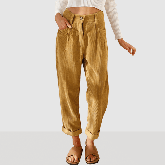 Lässige Cordhose für Damen - Stilvoll und bequem