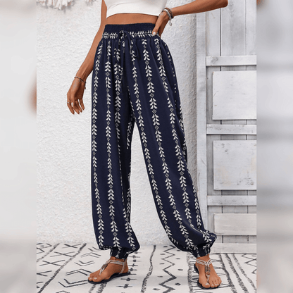 Bequeme Boho-Hose für Damen: Lässiger Style trifft auf Wohlfühlkomfort