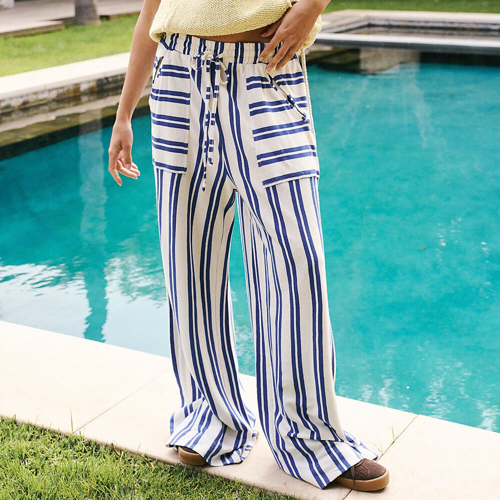 Lässige Sommerhose für Damen: Bequem & stylisch am Strand