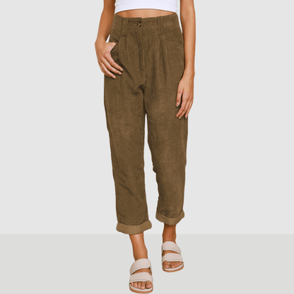 Lässige Cordhose für Damen - Stilvoll und bequem