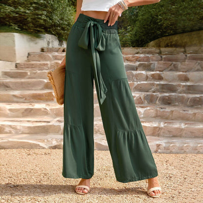 Luftige Hose für Damen: Bequem & elegant gebunden