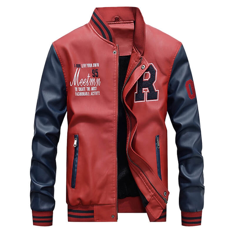 Bequeme und stylische College-Jacke für Herren