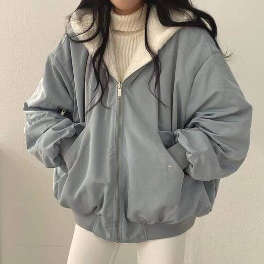 Wendbare Oversize-Jacke für Damen: Zwei Looks in einem