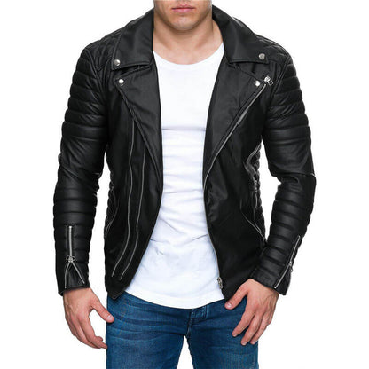 Stylische Lederjacke für Herren – Markanter Look für jeden Anlass