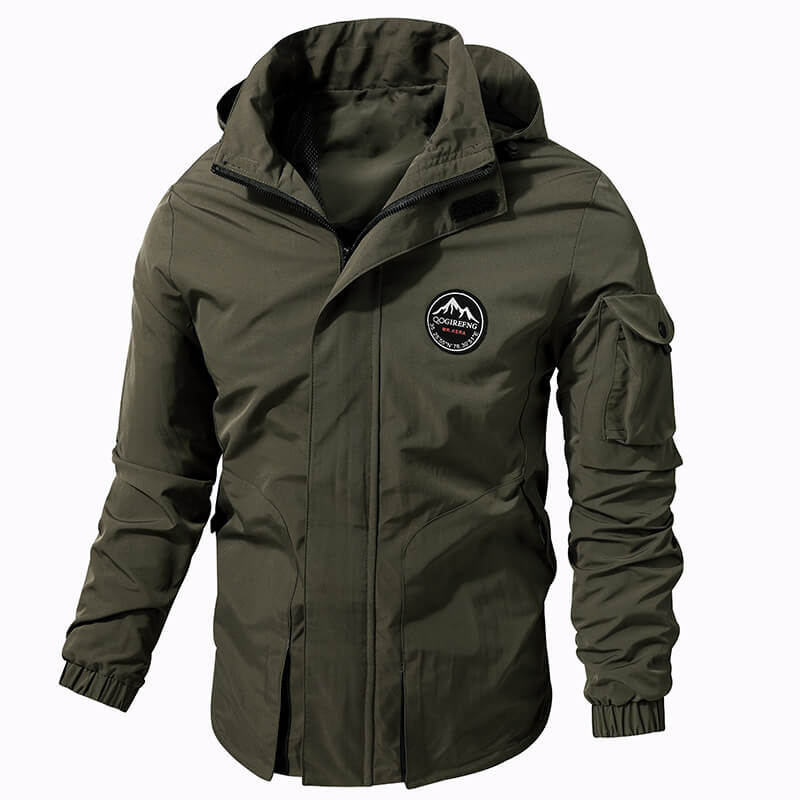 Outdoor-Herrenjacke mit sportlichem Design