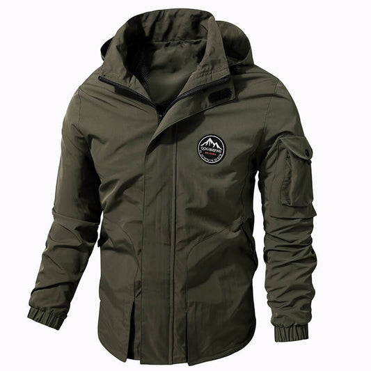 Outdoor-Herrenjacke mit sportlichem Design