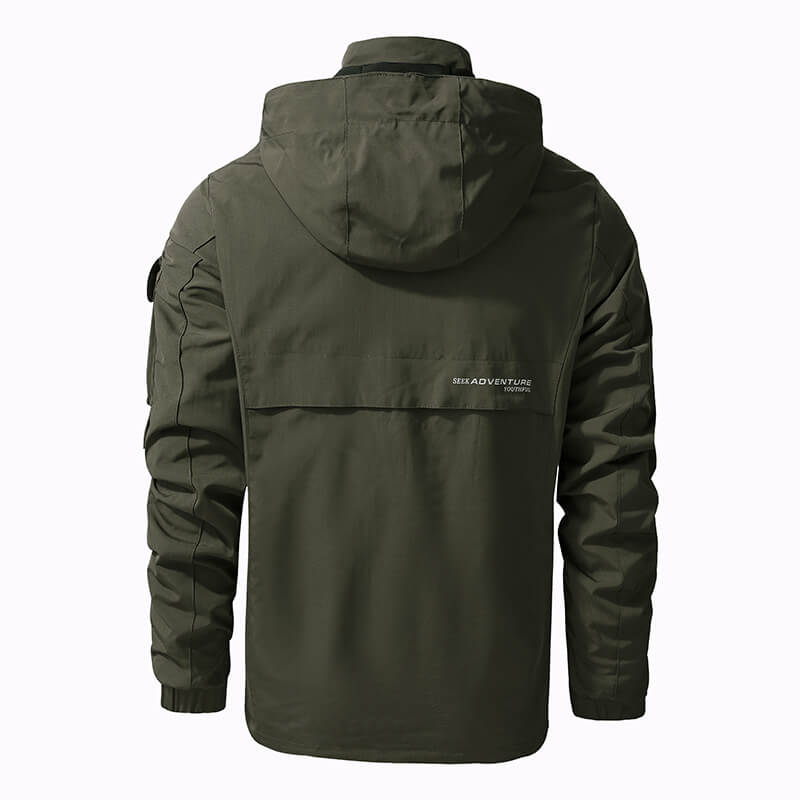 Outdoor-Herrenjacke mit sportlichem Design