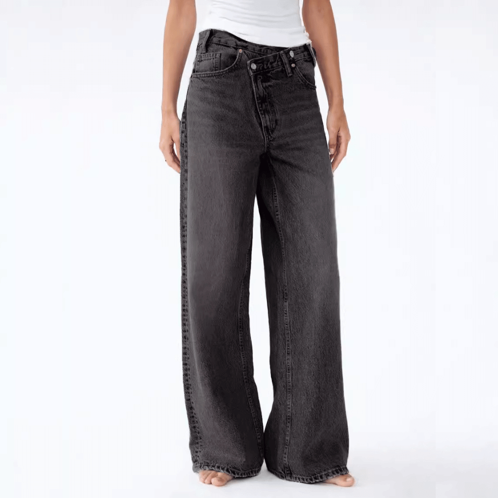 Lässige weite Jeans für Damen – Maximaler Komfort mit Vintage-Flair
