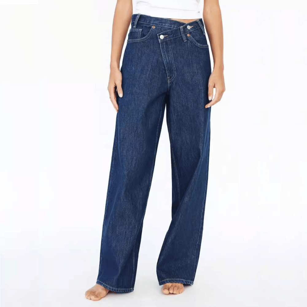 Lässige weite Jeans für Damen – Maximaler Komfort mit Vintage-Flair