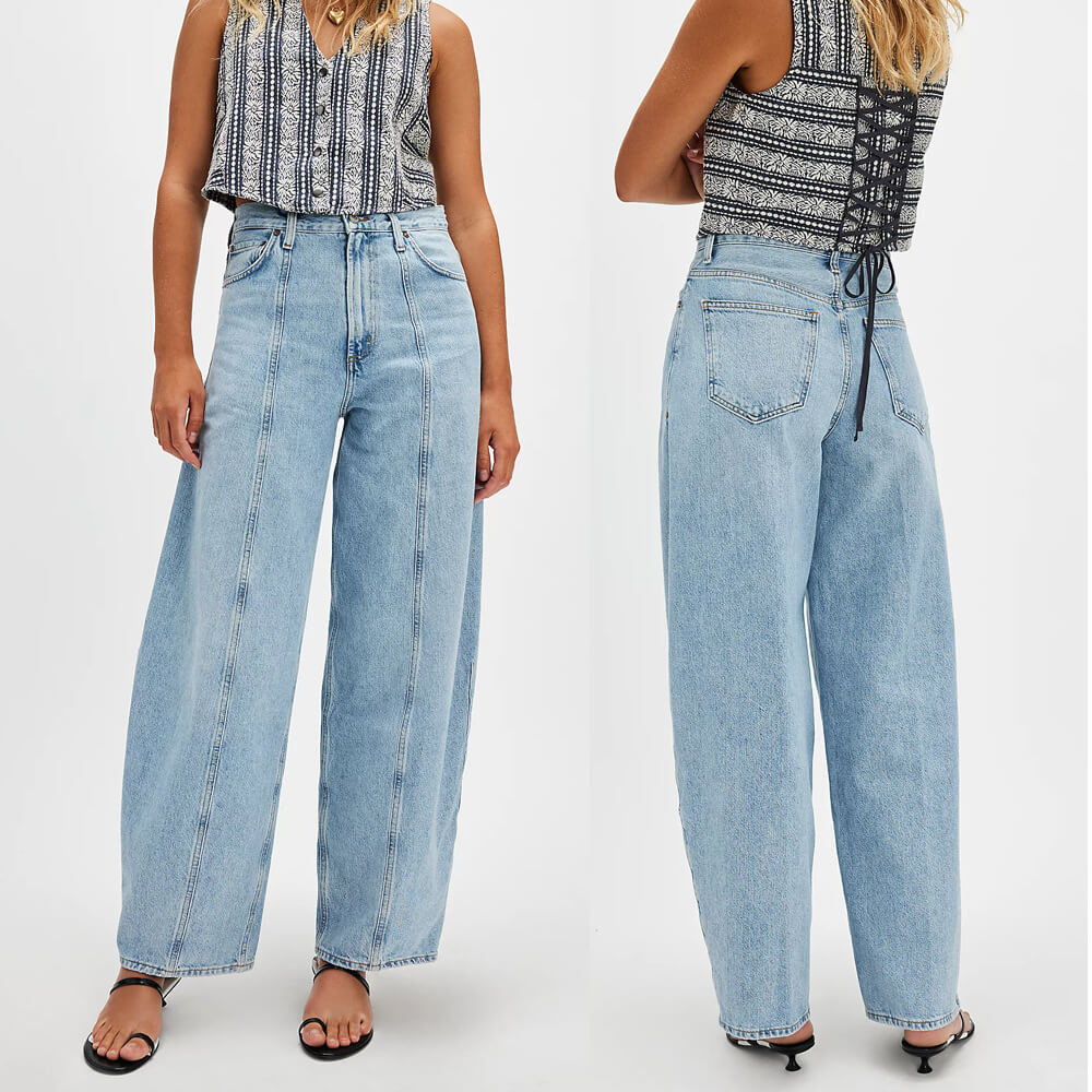 Stylische Damen-Jeans mit markanten Nähten – Dein neuer Trend-Look
