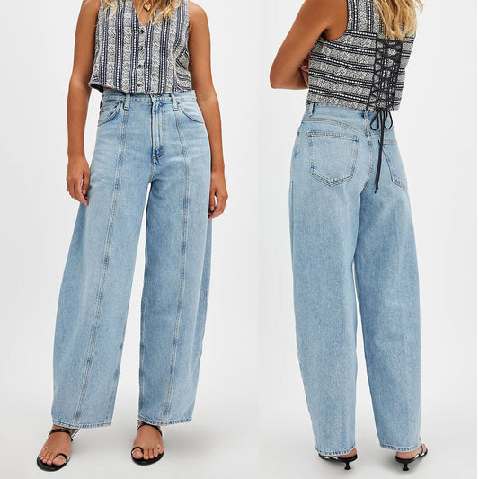 Stylische Damen-Jeans mit markanten Nähten – Dein neuer Trend-Look