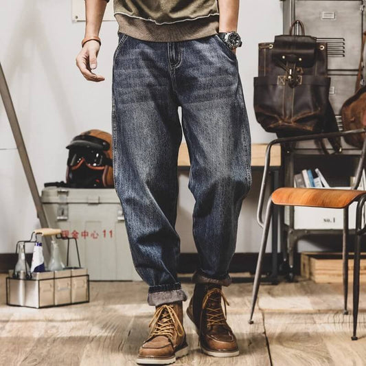 Bequeme Vintage-Jeans für Herren: Lässiger & Robuster Look