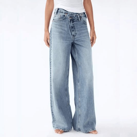 Lässige weite Jeans für Damen – Maximaler Komfort mit Vintage-Flair