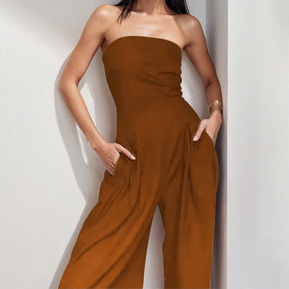 Eleganter Bandeau-Jumpsuit für Damen: Modern & raffiniert