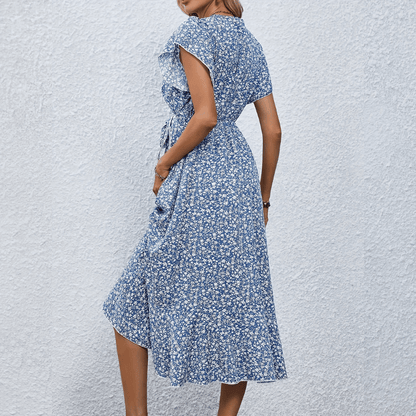 Sommerliches Wickelkleid für Damen: Leicht & bequem