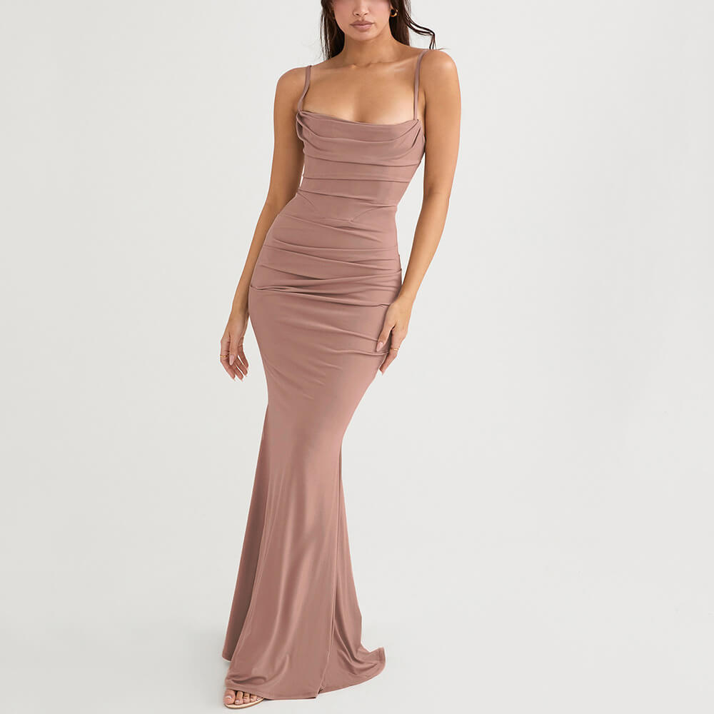 Elegantes Maxikleid für Damen: Stilvoll für Hochzeiten
