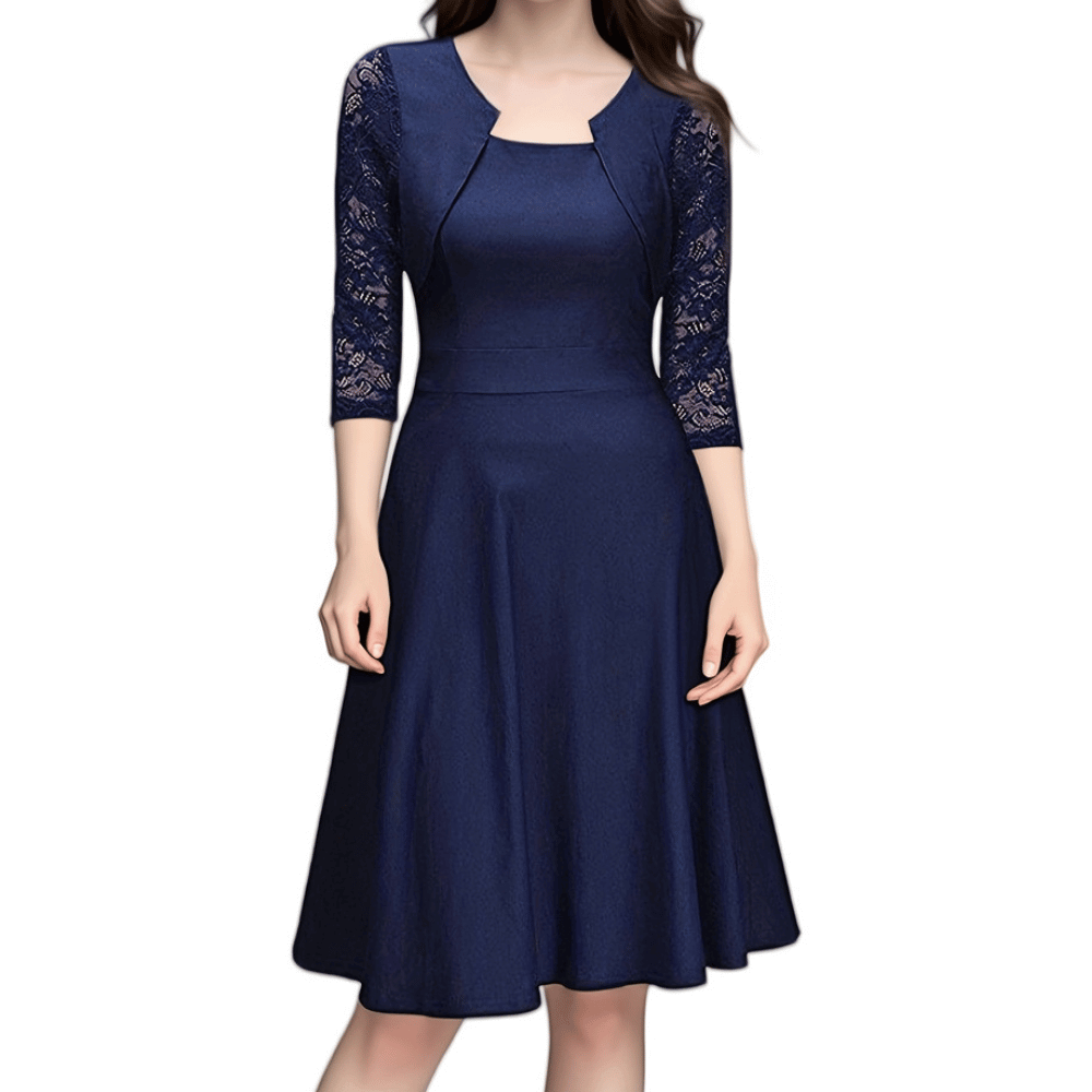 Elegantes Kleid für Damen: Feminine Raffinesse mit Spitze