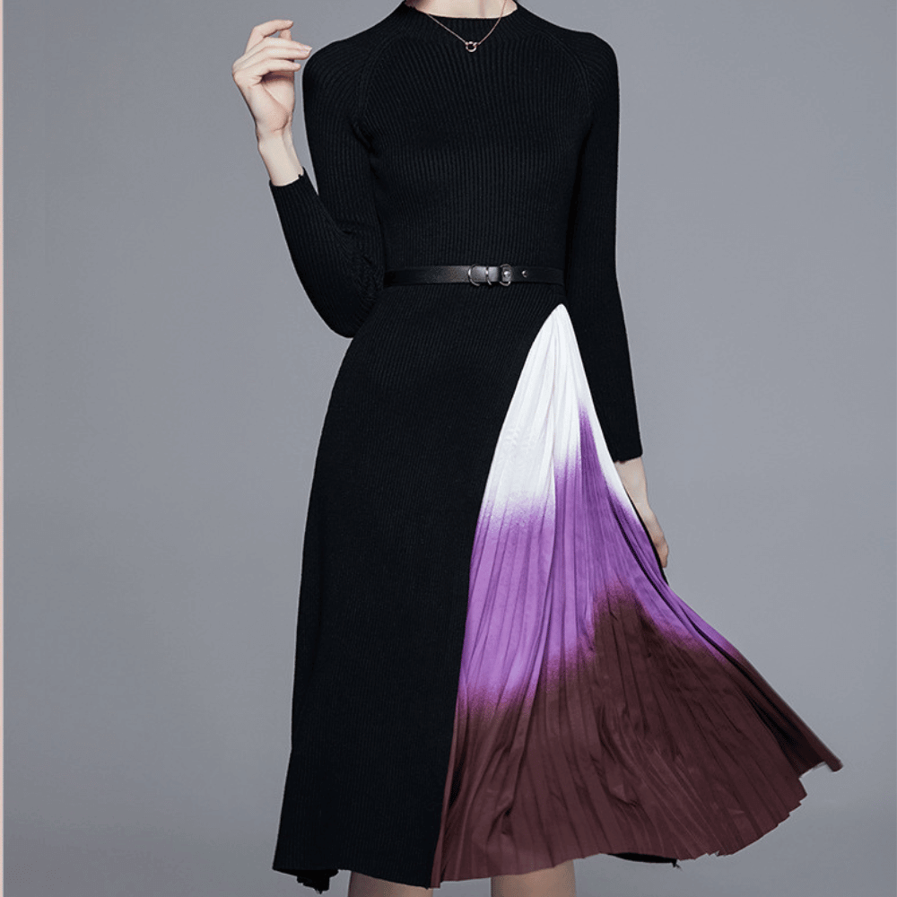 Elegantes Midikleid für Damen: Farbenfroh, bequem & stilvoll
