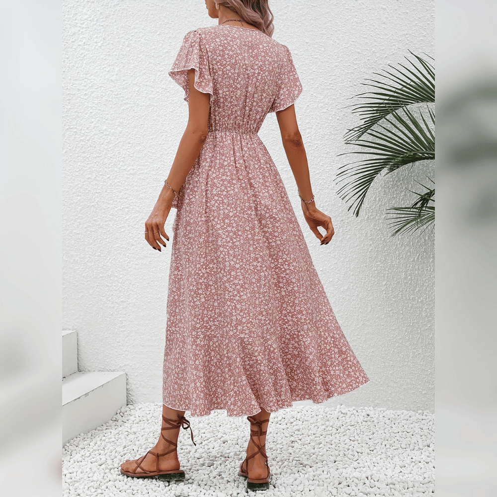 Sommerliches Wickelkleid für Damen: Leicht & bequem