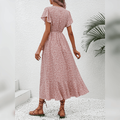 Sommerliches Wickelkleid für Damen: Leicht & bequem