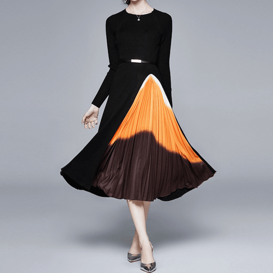 Elegantes Midikleid für Damen: Farbenfroh, bequem & stilvoll