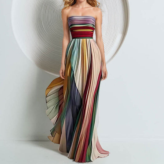 Strapless Maxikleid für Damen: Elegant & modern