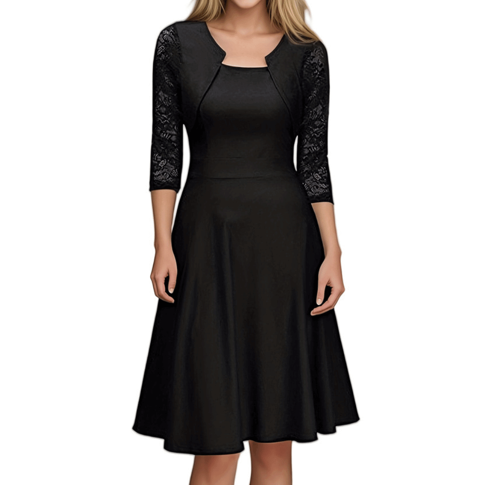 Elegantes Kleid für Damen: Feminine Raffinesse mit Spitze