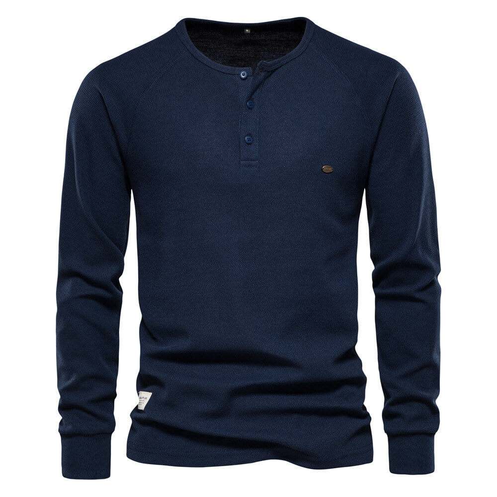 Bequemes Langarmshirt für Herren