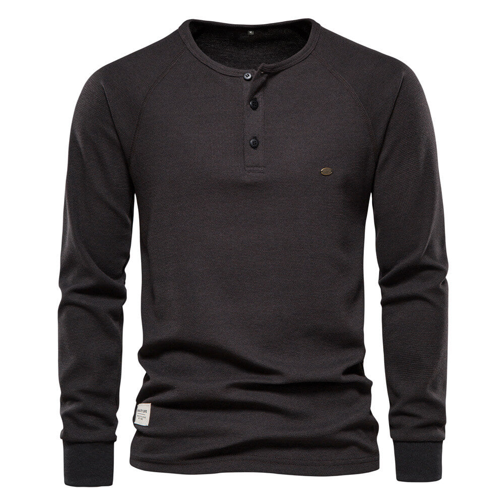 Bequemes Langarmshirt für Herren
