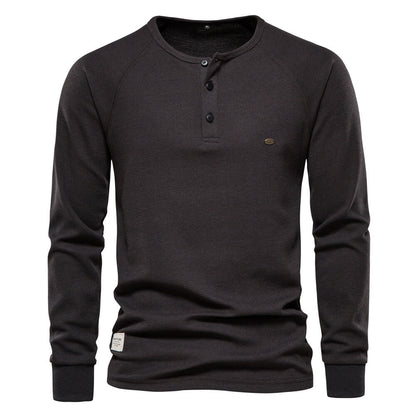 Bequemes Langarmshirt für Herren