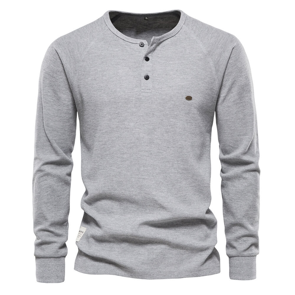 Bequemes Langarmshirt für Herren