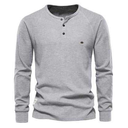 Bequemes Langarmshirt für Herren
