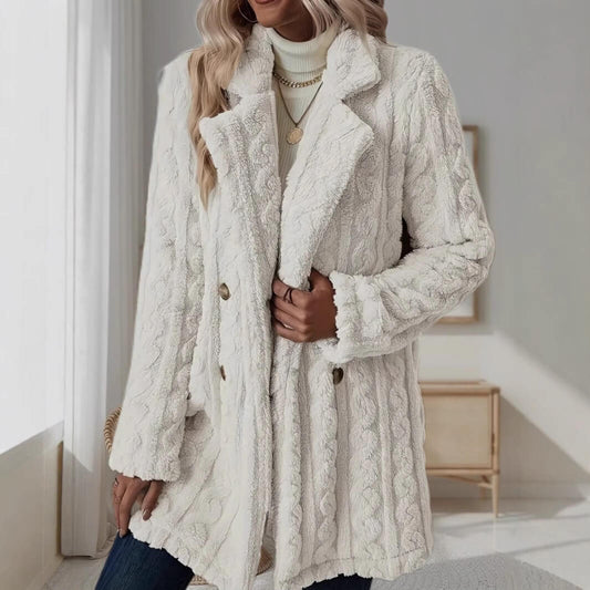 Eleganter Mantel für Damen: Stilvolles Kuschel-Feeling