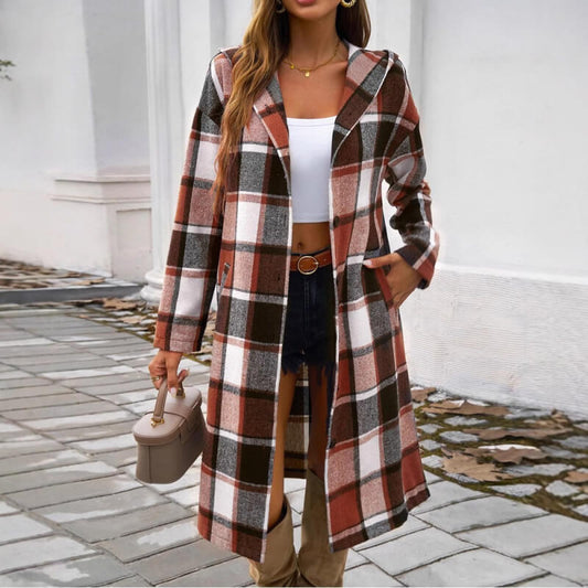 Karo-Mantel für Damen: Urbaner Chic für den Frühling