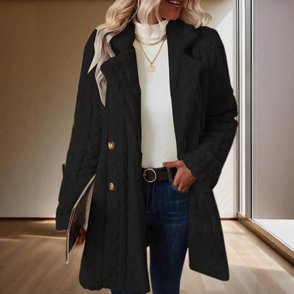 Eleganter Mantel für Damen: Stilvolles Kuschel-Feeling