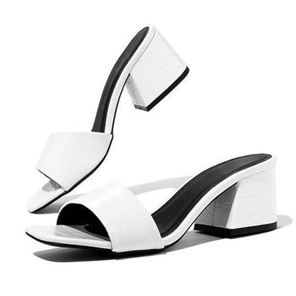 Elegante Damen Mules mit Blockabsatz: Komfort trifft Stil