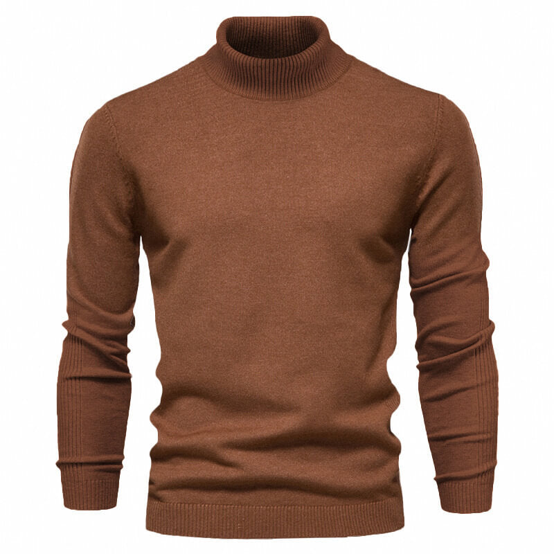 Eleganter Rollkragenpullover für Herren