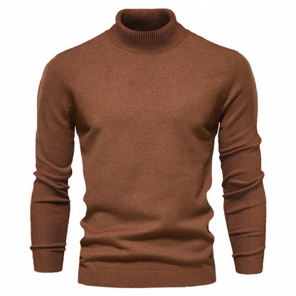 Eleganter Rollkragenpullover für Herren