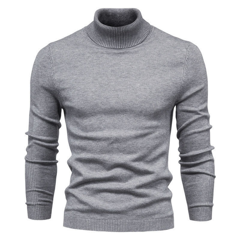 Eleganter Rollkragenpullover für Herren