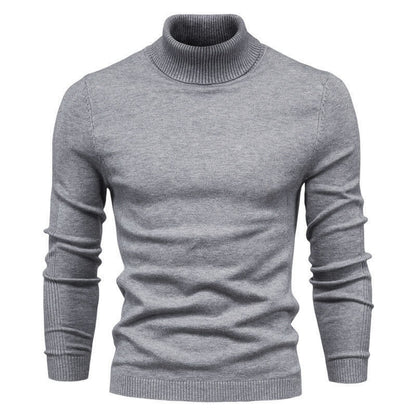 Eleganter Rollkragenpullover für Herren