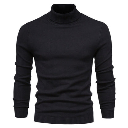 Eleganter Rollkragenpullover für Herren