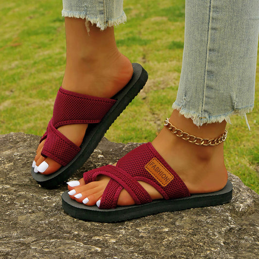 Luftige Mesh-Sandalen für Damen – Bequem & stylisch für warme Tage