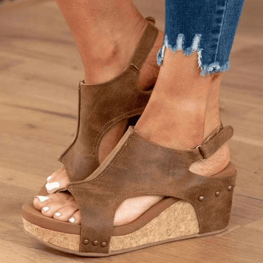 Elegante Keilabsatz-Sandalen für Damen: Komfort trifft Stil