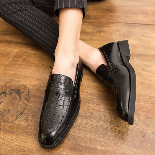 Elegante Herren-Loafer: Zeitlose Klasse trifft auf Croco-Details