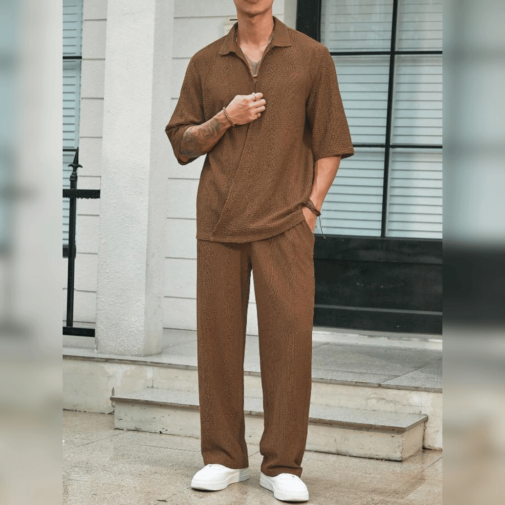 Bequemes Sommer-Set für Herren: Lässig & stylisch