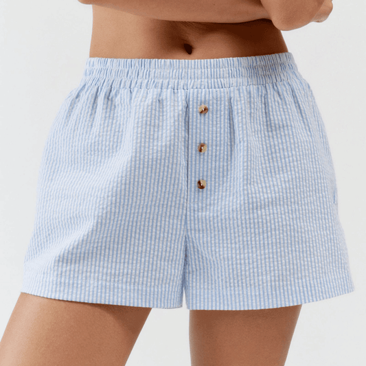 Damen Sommer-Shorts: Lässige Streifen & bequemer Sitz