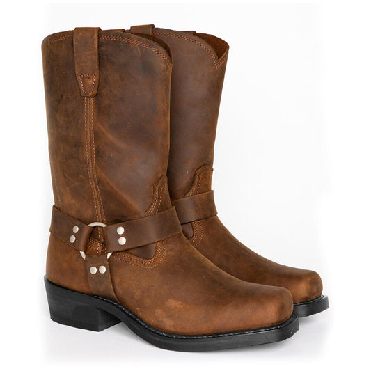Rustikale Herren-Cowboystiefel: Klassik trifft auf Robustheit
