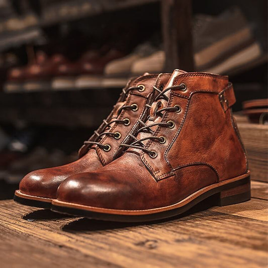 Lederstiefel für Herren - Klassisch und robust