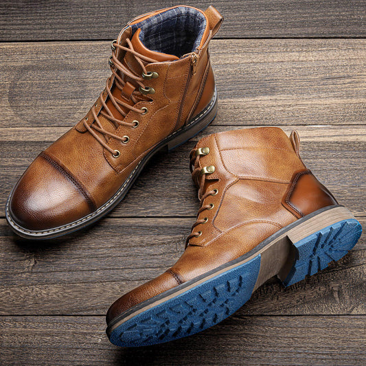 Lederstiefel für Herren - Robust und vielseitig