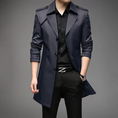 Eleganter Trenchcoat für Herren: Bequem & Stilvoll